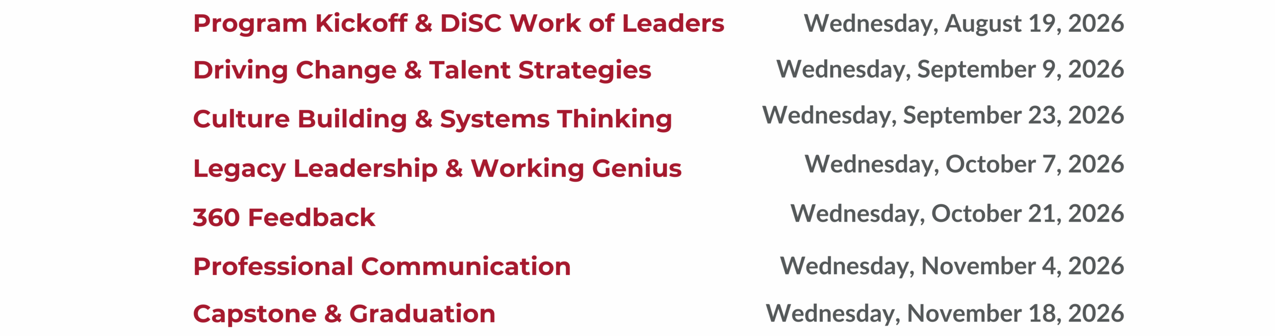 advanced leader program